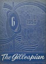 Gillespie Community High School 1956 yearbook cover photo