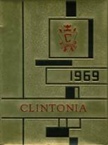 Clinton High School 1969 yearbook cover photo