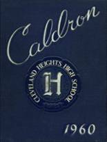 Cleveland Heights High School 1960 yearbook cover photo