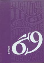 L'Anse High School 1969 yearbook cover photo