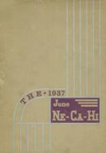 New Castle High School 1937 yearbook cover photo