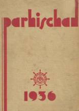 1936 Parkersburg High School Yearbook from Parkersburg, West Virginia cover image