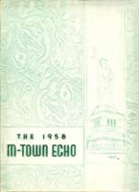 1958 Middletown Area High School Yearbook from Middletown, Pennsylvania cover image