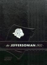 Jefferson High School 1957 yearbook cover photo