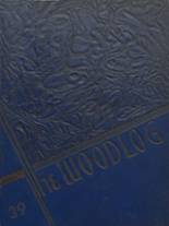 Woodlawn High School 1939 yearbook cover photo