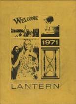 Hutchison High School 1971 yearbook cover photo