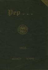 1935 Mexico High School Yearbook from Mexico, Maine cover image