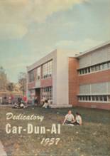 Dundee Community High School 1957 yearbook cover photo