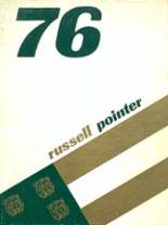 Russell High School 1976 yearbook cover photo