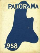 Panama High School 1958 yearbook cover photo