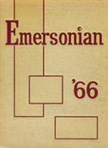 Emerson High School 1966 yearbook cover photo