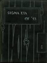 Slocomb High School 1953 yearbook cover photo