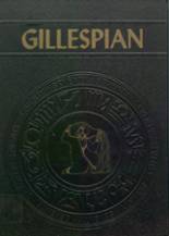 Gillespie Community High School 1970 yearbook cover photo