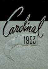 Central High School 1953 yearbook cover photo