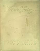 Pontiac Township High School 1949 yearbook cover photo