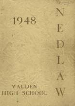 Walden High School 1948 yearbook cover photo