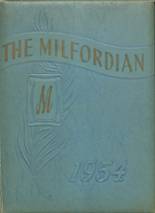 1954 Milford High School Yearbook from Milford, Delaware cover image