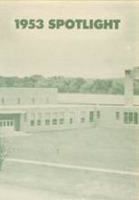 Osage High School 1953 yearbook cover photo