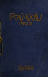 Caldwell High School 1923 yearbook cover photo