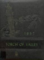 Grand Valley High School 1957 yearbook cover photo