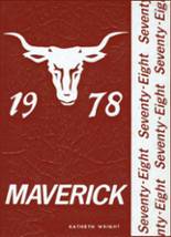 Marshall High School 1978 yearbook cover photo