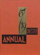 Chester High School 1967 yearbook cover photo