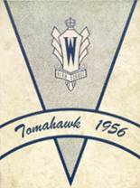 Wonewoc-Center High School 1956 yearbook cover photo