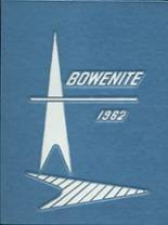 Bowen High School 1962 yearbook cover photo