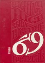 Ft. Gibson High School 1969 yearbook cover photo