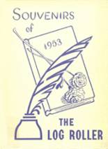 Wabeno High School 1953 yearbook cover photo