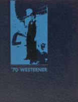 West High School 1970 yearbook cover photo
