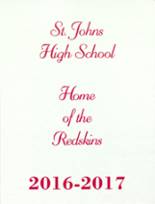 St. Johns High School 2017 yearbook cover photo