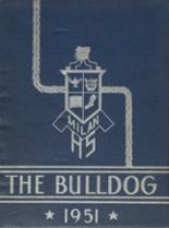 Milan High School 1951 yearbook cover photo
