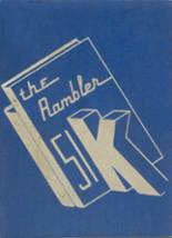 Kiester High School 1951 yearbook cover photo