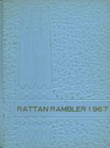 Rattan High School 1967 yearbook cover photo