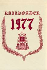 Bradford High School 1977 yearbook cover photo