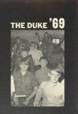 York High School 1969 yearbook cover photo