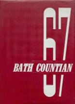 Bath County High School 1967 yearbook cover photo