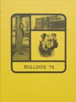 Bosworth High School 1978 yearbook cover photo