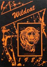 Boise City High School 1987 yearbook cover photo