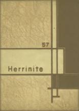 Herrin High School 1957 yearbook cover photo