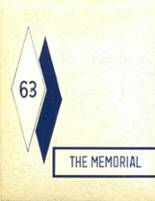 Westinghouse Memorial High School 1963 yearbook cover photo