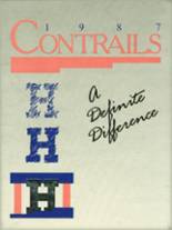 Hinkley High School 1987 yearbook cover photo