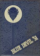 Dreher High School 1951 yearbook cover photo