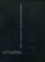 1971 Clay High School Yearbook from Oregon, Ohio cover image