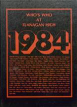 Flanagan High School 1984 yearbook cover photo