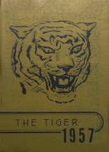 Grant City High School 1957 yearbook cover photo