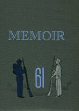 Charleroi High School 1961 yearbook cover photo