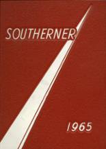Southern High School 1965 yearbook cover photo