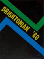 Brighton High School 1980 yearbook cover photo